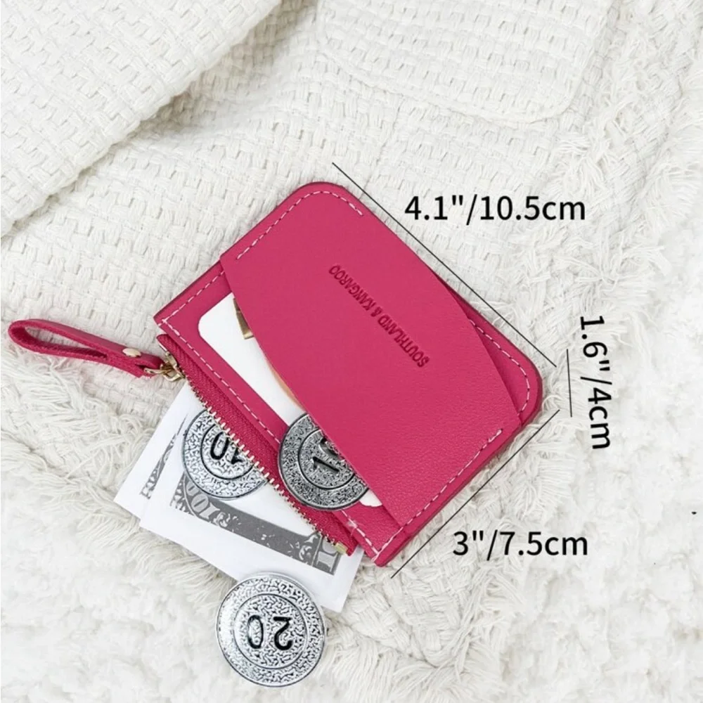 ⚠️Clearance Hot Pink Small & Slim Wallet / Cardholder - Picture 2 of 4